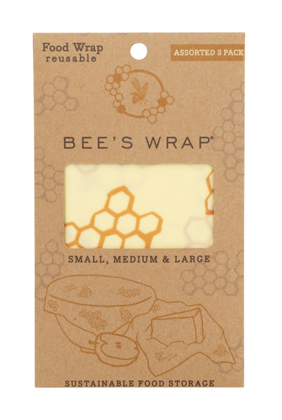 Bio wiederverwendbares Bienenwachstuch. 3 Set. Größe small, medium,large